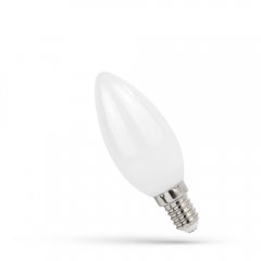 Żarówka LED Świecowa 1W E14 COG WW WOJ + 14577 Spectrum