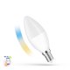 Żarówka LED Świecowa 5W E14 CCT Smart WOJ+14413 Spectrum