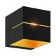 Lampa ścienna TRANSFER WL 2 BLACK-GOLD 91067 Zuma Line