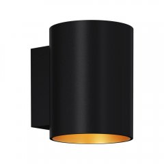 Kinkiet SOLA WL ROUND BLACK-GOLD 91061 Zuma Line