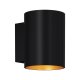 Kinkiet SOLA WL ROUND BLACK-GOLD 91061 Zuma Line