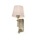 Kinkiet z reflektorkiem LED 2,5W LUNA W4106-2AB+WH Zuma Line