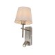 Kinkiet z reflektorkiem LED 2,5W LUNA W4106-2SN+WH Zuma Line