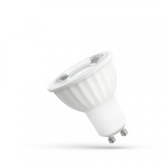 Żarówka LED GU10 6W z soczewką WW WOJ + 14092 Spectrum