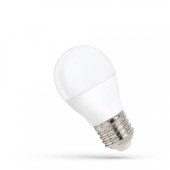 Żarówka LED Kulka E27 8W NW WOJ + 14472 Spectrum