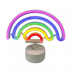 Lampa stołowa LED 0,75W w kształcie tęczy RAINBOW FM-NB04 Zuma Line