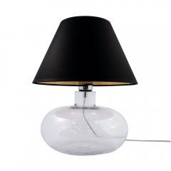 Lampa stołowa MERSIN TRANSPARENT 5514BKGO Zuma Line