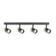 Lampa reflektor spot FORI OB-2204BD-4-BK Zuma Line
